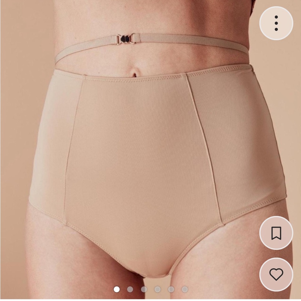 For Love and Lemons high waisted orchid bondage panty